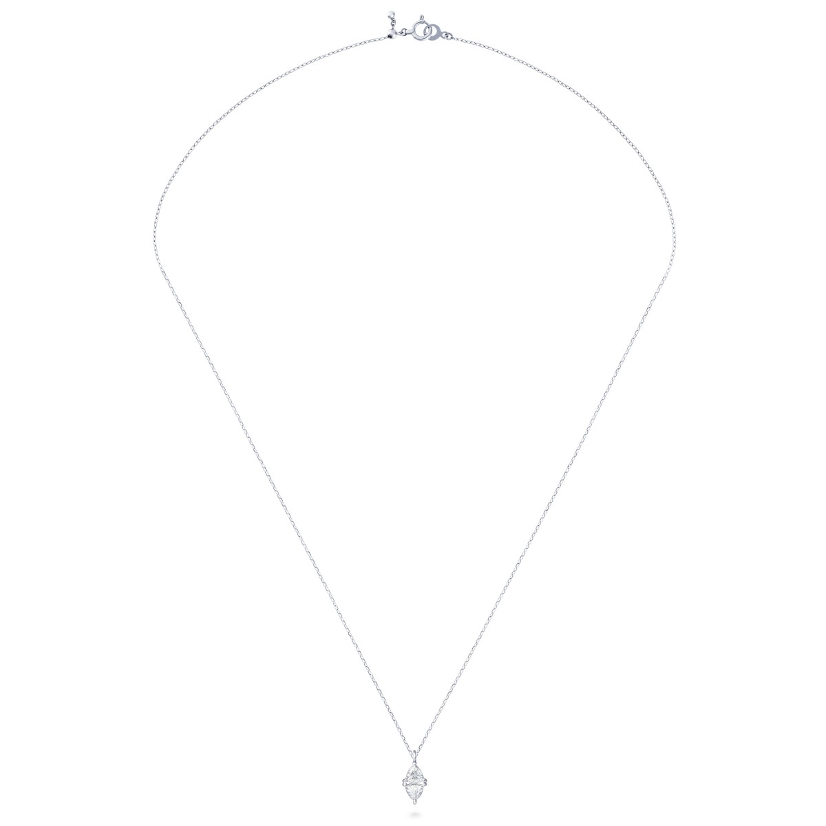 cerf-volant losange diamond 项链