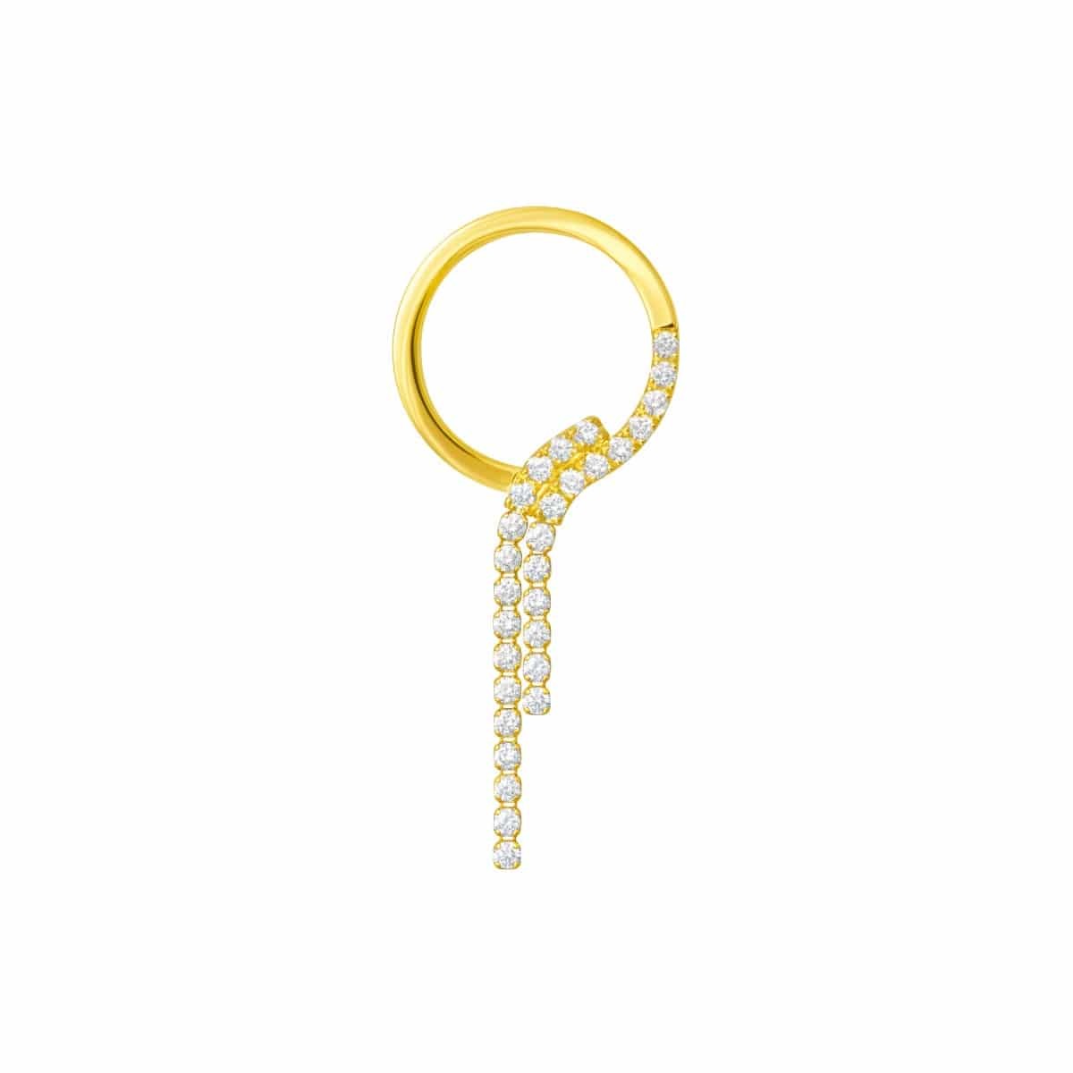 chandelier circle 耳环