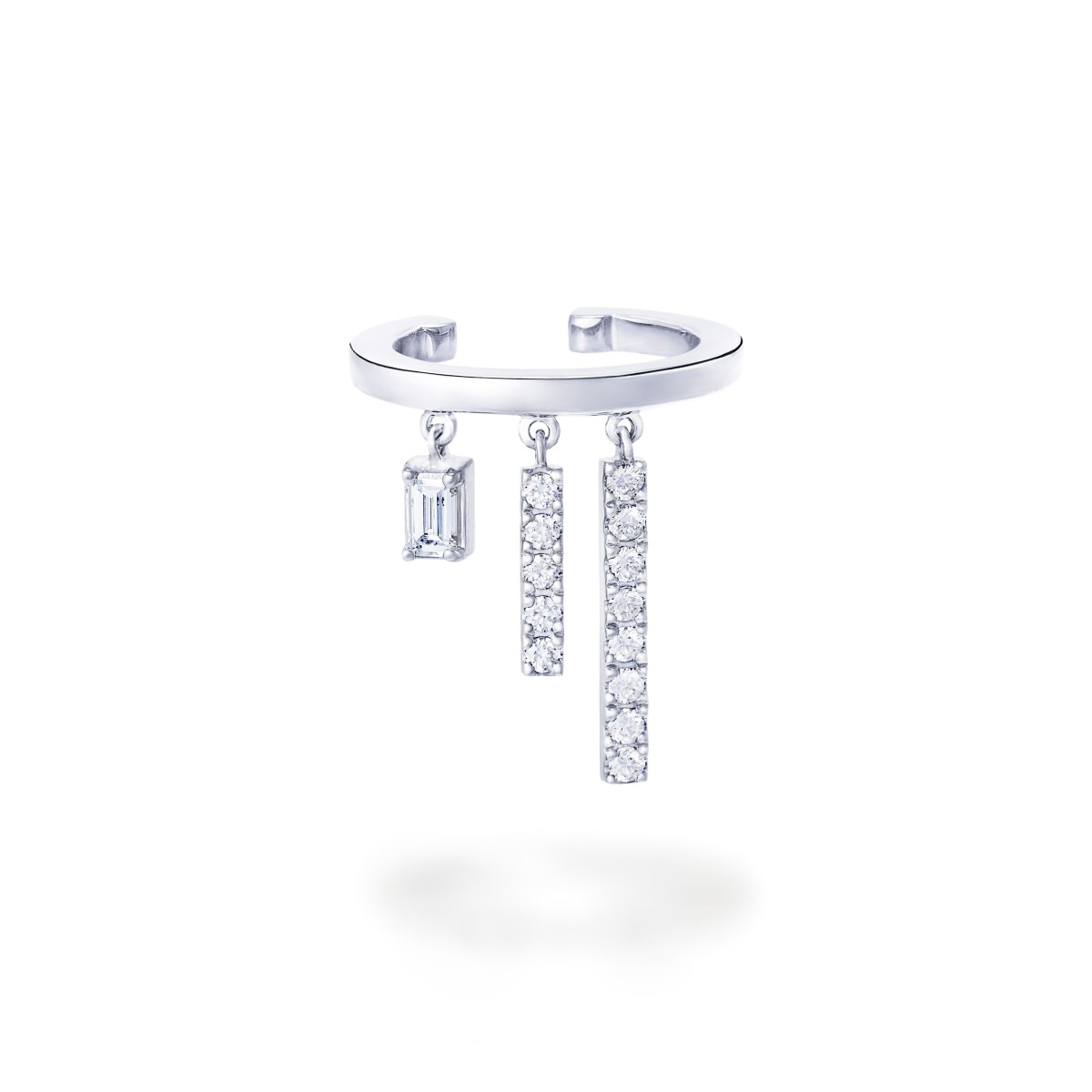 chandelier baguette 耳夹