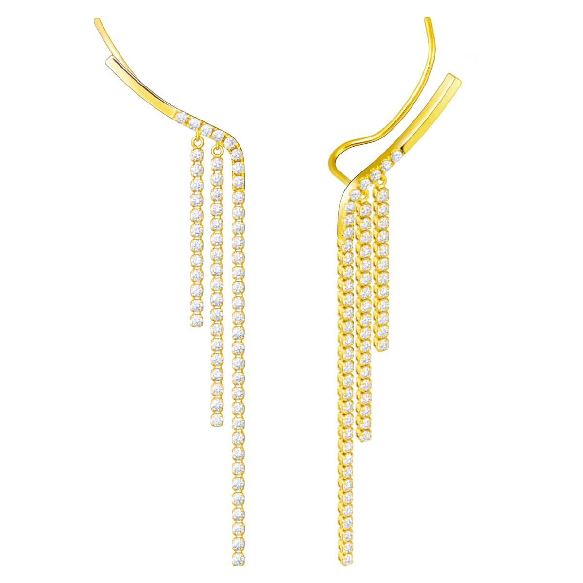 chandelier flow grand 耳环