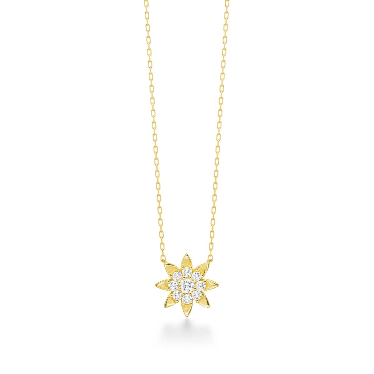 petit soleil diamond 项链