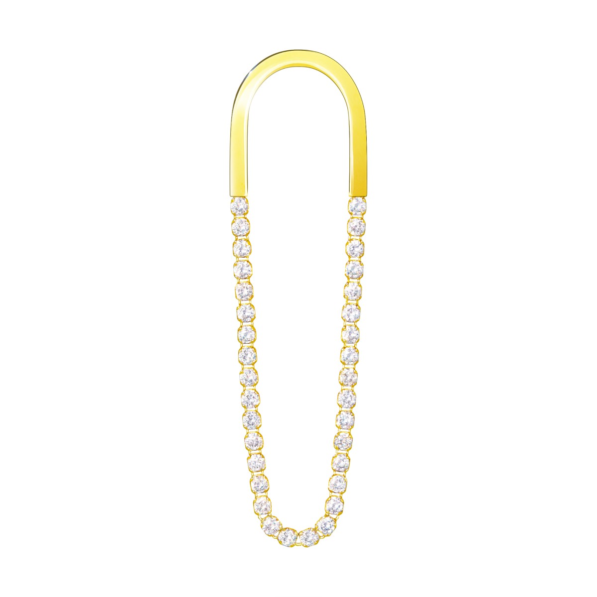 chandelier loop 耳环