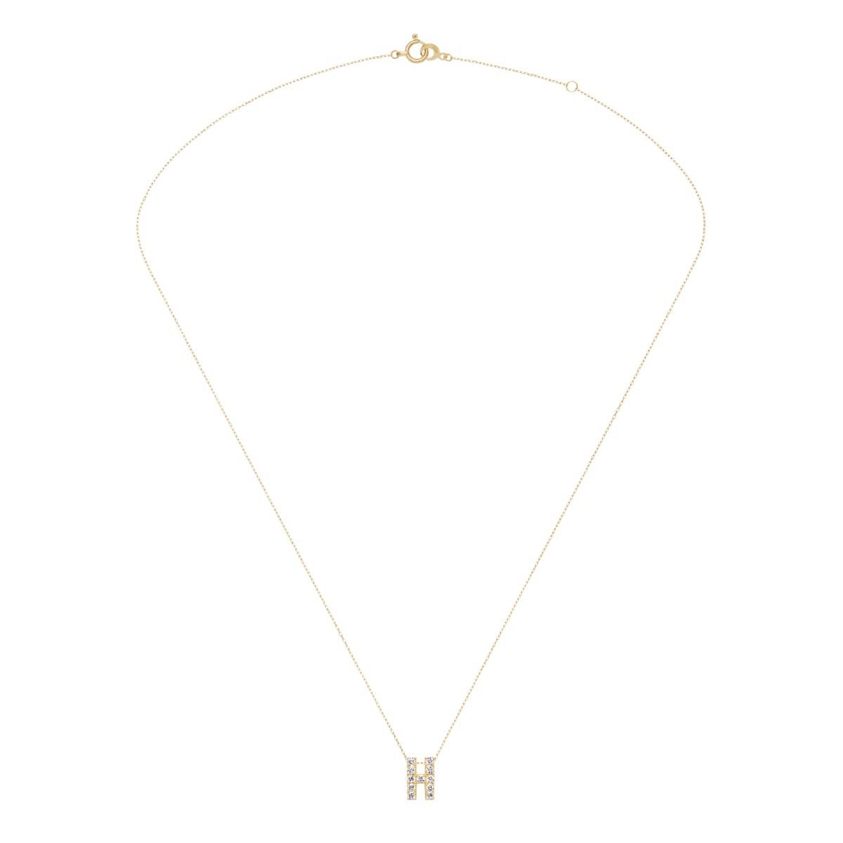 première étoile initial 项链 H