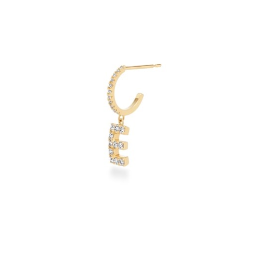 première étoile initial 耳环 E