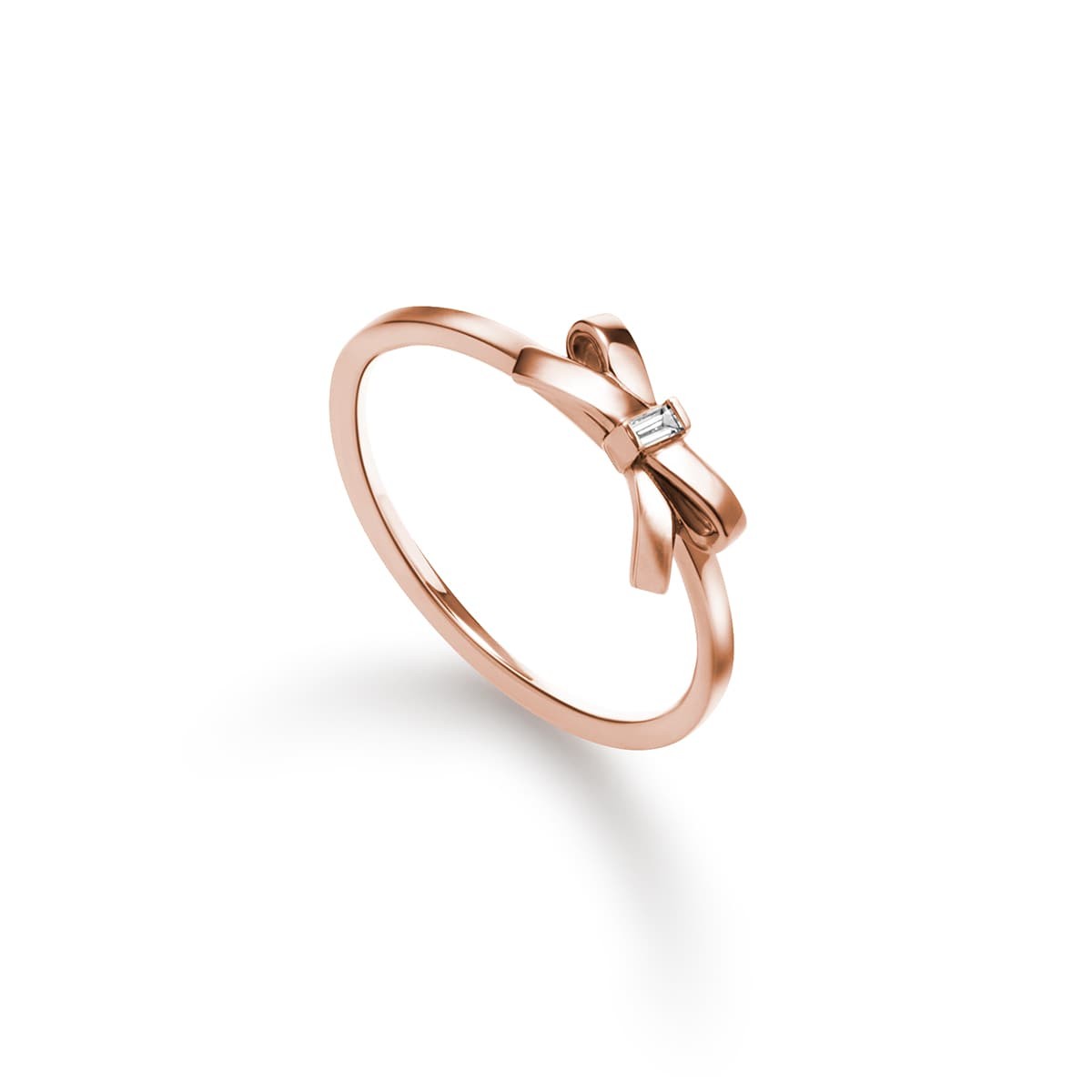 petit ruban rose 戒指